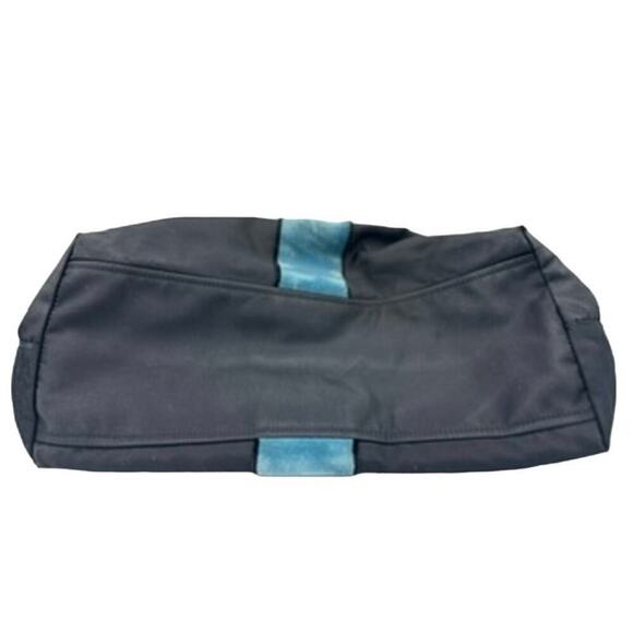 Prada Cahier Nylon Trompe L’oeil Tote*Awesome vintage tote*Mixed media velvet - Picture 14 of 16